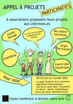 6 PROJETS PARTICIPATIFS, 1 COUP DE COEUR ? VOTEZ !
