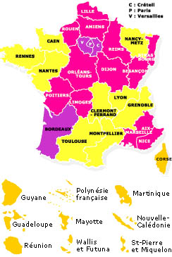 P�riodes scolaires Zone A