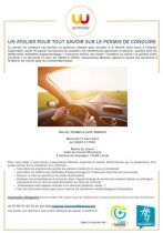 [ATELIER INFORMATION PERMIS DE CONDUIRE]