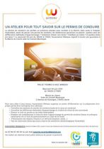 [ATELIER INFORMATION PERMIS B]﻿