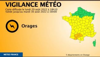 [VIGILANCE METEO ORANGE : ORAGES]