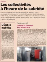 [LA PRESSE PARLE DE LA TRANSITION ENERGETIQUE A LHERM]