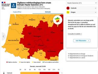 [CANICULE - VIGILANCE METEO NIVEAU ROUGE]