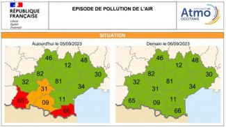 [ALERTE POLLUTION - PARTICULES PM10 EN SUSPENSION DANS L'AIR]