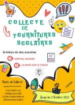 [COLLECTE DE FOURNITURES SCOLAIRES]