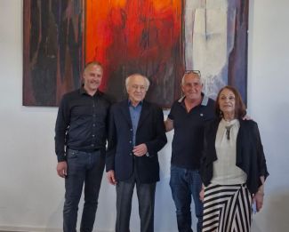 [INAUGURATION D'UNE GALERIE D'ART]