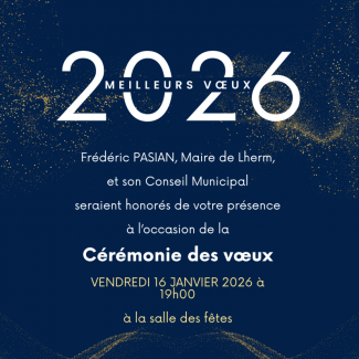 [C�R�MONIE DES VOEUX - INVITATION]