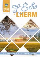 Couverture du Journal Echo de Lherm n73 - 1er semestre 2023
